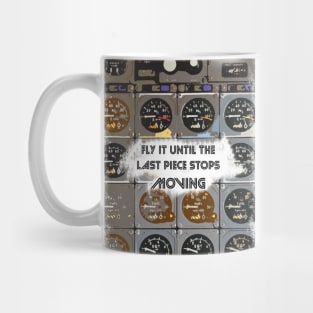 Aviation Airplane Cockpit Pilot Slogan Mug